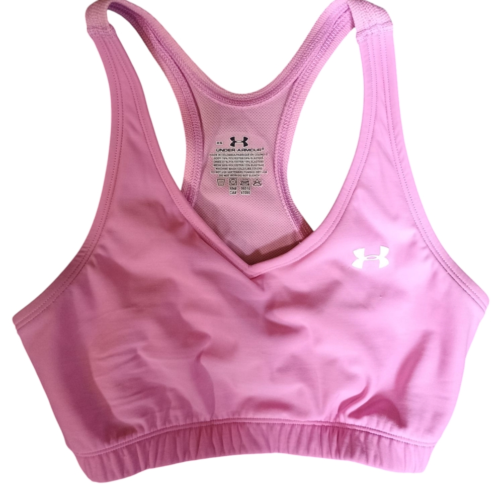 Under Armour Women's Pink Sports Bra
